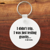 Porte-clés Gravité (Recto)