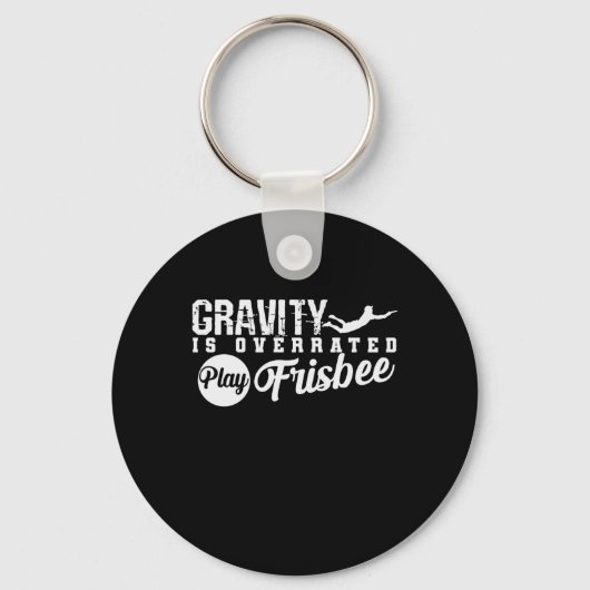 Porte-clés Gravité est surévalué jeu Frisbee (Recto)