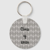 Porte-clés Gray Diamond Pattern (Verso)