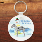 Porte-clés Great Dane BTG Merle UC (Recto)
