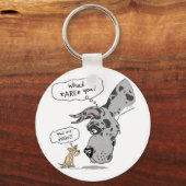 Porte-clés Great Dane & Chihuahua Merle (Recto)