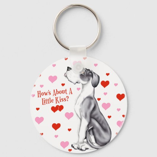 Porte-clés Great Dane Mantle UC Kiss (Recto)