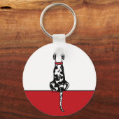 Porte-clés Great Dane Sit Harle UC (Recto)