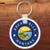 Porte-clés Great Falls Montana (Recto)