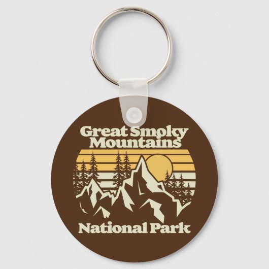 Porte-clés Great Smoky Mountains, Parc National (Recto)