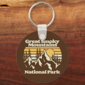 Porte-clés Great Smoky Mountains, Parc National (Verso)