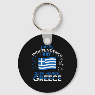 Porte-clés Grèce 203e Fête de l'Indépendance Grecque Grèce F