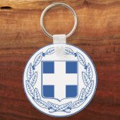 Porte-clés Grèce Armoiries GR (Recto)