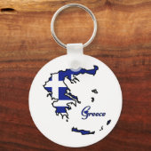 Porte-clés Grèce cool (Recto)
