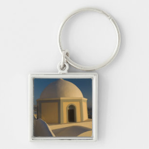 Porte-clés Grèce et île grecque de Santorin ville de 2