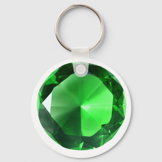 Porte-clés Green Gem (Recto)
