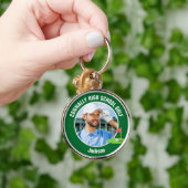 Porte-clés Green Golfer Photo High School Golf Team (Main)