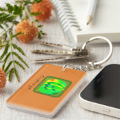 Porte-clés Green Jack olantern Halloween Thunder_Cove (Devant droit)