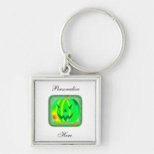 Porte-clés Green Jack olantern Halloween Thunder_Cove