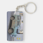 Porte-clés Green Land Rover (Dos)