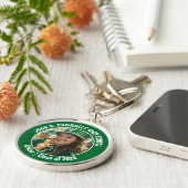 Porte-clés Green Marching Band Photo High School Spirit (Côté)