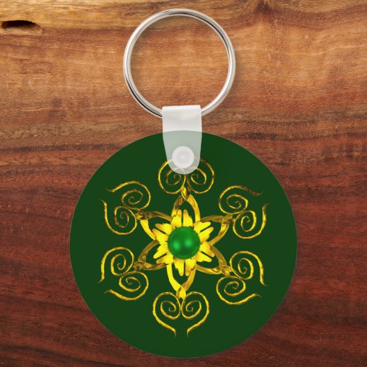 PORTE-CLÉS GREEN TALISMAN (Recto)