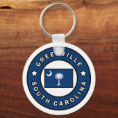 Porte-clés Greenville Caroline du Sud (Recto)