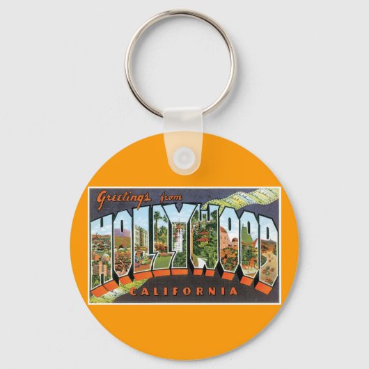 Porte-clés Greetings from Hollywood! (Recto)