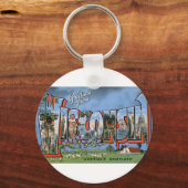 Porte-clés Greetings From Wisconsin (Recto)