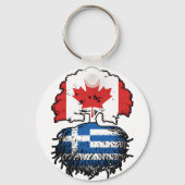 Porte-clés Grégation Grégoire canadienne Canada Tree Roots Fl (Verso)