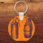 PORTE-CLÉS GRENADE ORANGE (Recto)