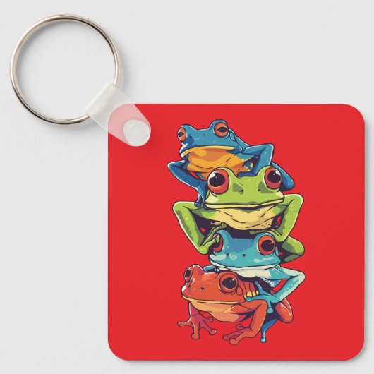 Porte-clés Grenouille (Recto)
