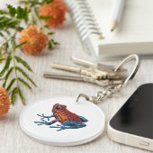 Porte-clés Grenouille à tarte aux fraises (Devant Droit)