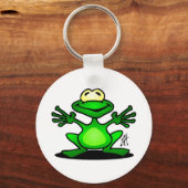 Porte-clés Grenouille amicale (Recto)