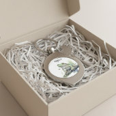 Porte-clés Grenouille arboricole aquarelle mignonne, sur mesu