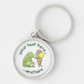 Porte-clés Grenouille avec glace (Devant)