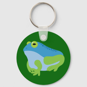 Porte-clés Grenouille bleue