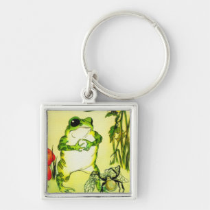 Porte-clés Grenouille de tache de rousseur