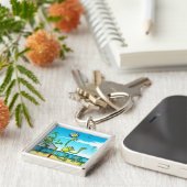 Porte-clés Grenouille de volleyball (Côté)