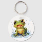 Porte-clés Grenouille drôle (Recto)