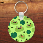 Porte-clés Grenouille drôle (Recto)