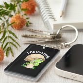 Porte-clés Grenouille Et Champignons (Devant droit)