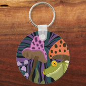 Porte-clés Grenouille Et Champignons Des Arbres Whims (Recto)