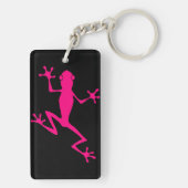 Porte-clés Grenouille fuchsia (Dos)