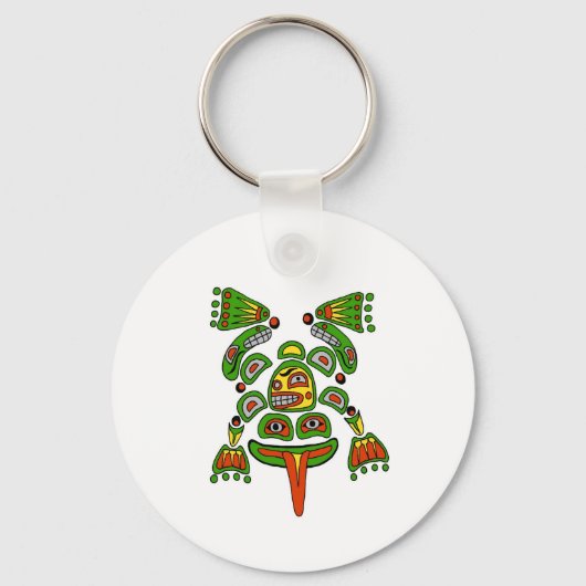 Porte-clés Grenouille haïda (Recto)