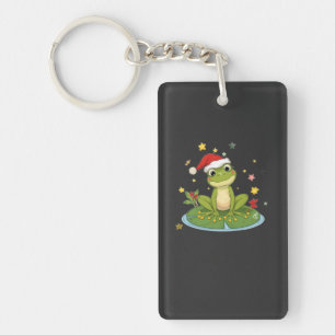 Porte-clés Grenouille Joyeuse de Fête - Jolie Grenouille de N