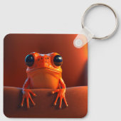 Porte-clés Grenouille orange (Dos)