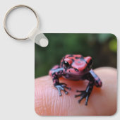 Porte-clés Grenouille rouge (Recto)