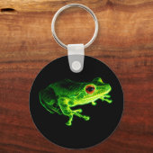 Porte-clés Grenouille verte (Recto)