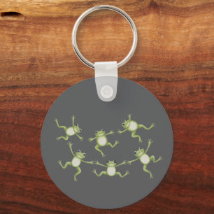 Porte-clés Grenouilles Danseuses Cadeau Amateur de Nature Amp