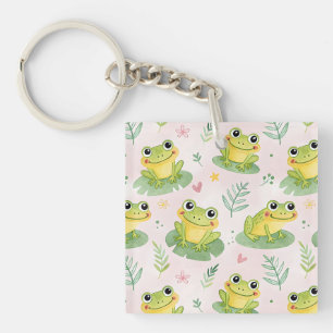 Porte-clés Grenouilles mignonnes Motif