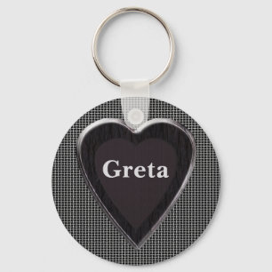 Porte-clés Greta Stole My Heart Keychain
