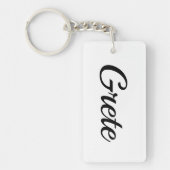 Porte-clés Grete schwarz weiß (Devant)