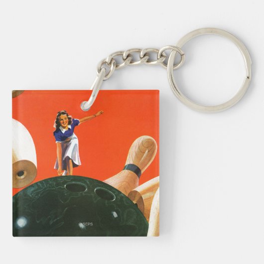 Porte-clés Grève de roulement (Dos)