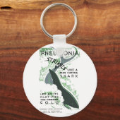 Porte-clés Grèves de pneumonie (Recto)